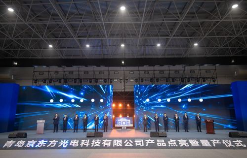 半島政前方 京東方點亮山東“強芯擴屏”信心，打破顯示領域龍頭項目空白